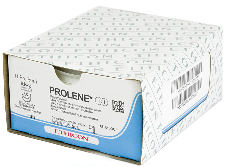 EH7471H Prolene (x36) Bleu USP : 6/0